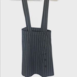 Forever 21 Grey and white overalls skirt woman XS